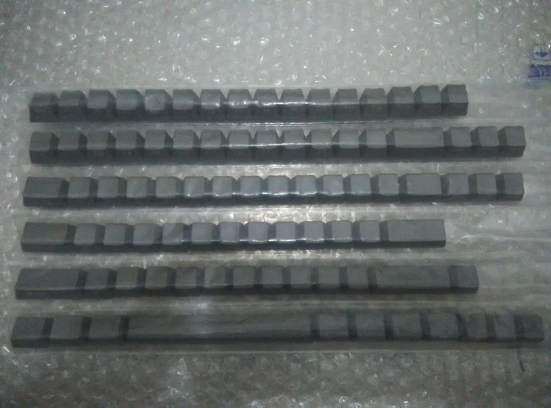 

Mechanical keys TKL 87 blank PBT keycap cherry mx switch mechanical keyboard caps top print side blank keycap