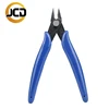 JCD Cable Eléctrico cortadores, tijeras laterales de corte, alicates de corte al ras, goma antideslizante, Mini alicates diagonales negros, herramientas manuales ► Foto 1/6