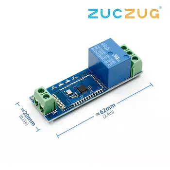 

Smart Bluetooth Relay Module Remote Control Switch 5V/12V IOT Wireless Module Mobile Phone Bluetooth Remote Control Switch