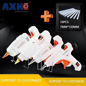 

Hot melt glue gun DIY professional adjustable high temperature gun 7mm glue stick industrial maintenance 20W / 30W / 80W / 105W