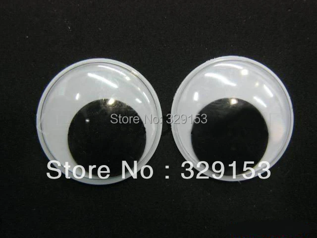 

wholesale 18mm 2000pcs Googly Eye, Wiggle Doll Toy Eyes,Movable Eye Plastic Eyes, Black