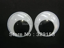 wholesale 18mm 2000pcs Googly Eye Wiggle Doll Toy Eyes Movable Eye Plastic Eyes Black