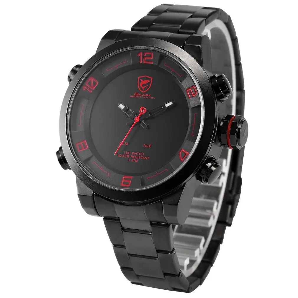 Buy Gulper Shark Sport Watch Red Black Digital Steel