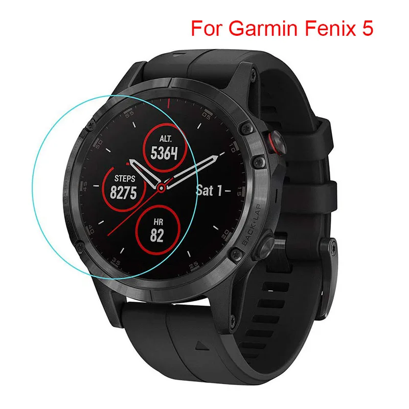 2 шт. для наручных gps-часов Garmin Fenix 5x/5S/X5 закаленное Стекло с уровнем твердости 9 H 2.5D Премиум Экран протектор filmgarmin Fenix 5/Fenix 5S Смарт-часы