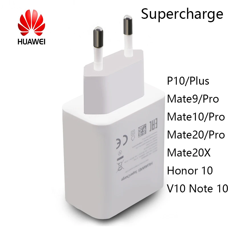 Зарядное устройство huawei Supercharge mate 9 10 Pro P10 Plus P20 Pro mate 20 Pro X Honor note 10 V10 адаптер 5A кабель type-c