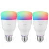 Yeelight Smart Светодиодный лампы мощностью 10 Вт RGB E27 Беспроводное управление WiFi смарт-лампа работа с Mi Home приложение - Цвет: 3 pcs