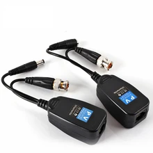 Best Price 5Pairs 1CH Passive Balun RJ45 CCTV Video Balun Transceiver CCTV Coax BNC Video Power Balun Transceiver to RJ45 Connector Best Price 5Pairs 1CH Passive Balun RJ45 CCTV Video Balun Transceiver CCTV Coax BNC Video Power Balun Transceiver to RJ45 Connector