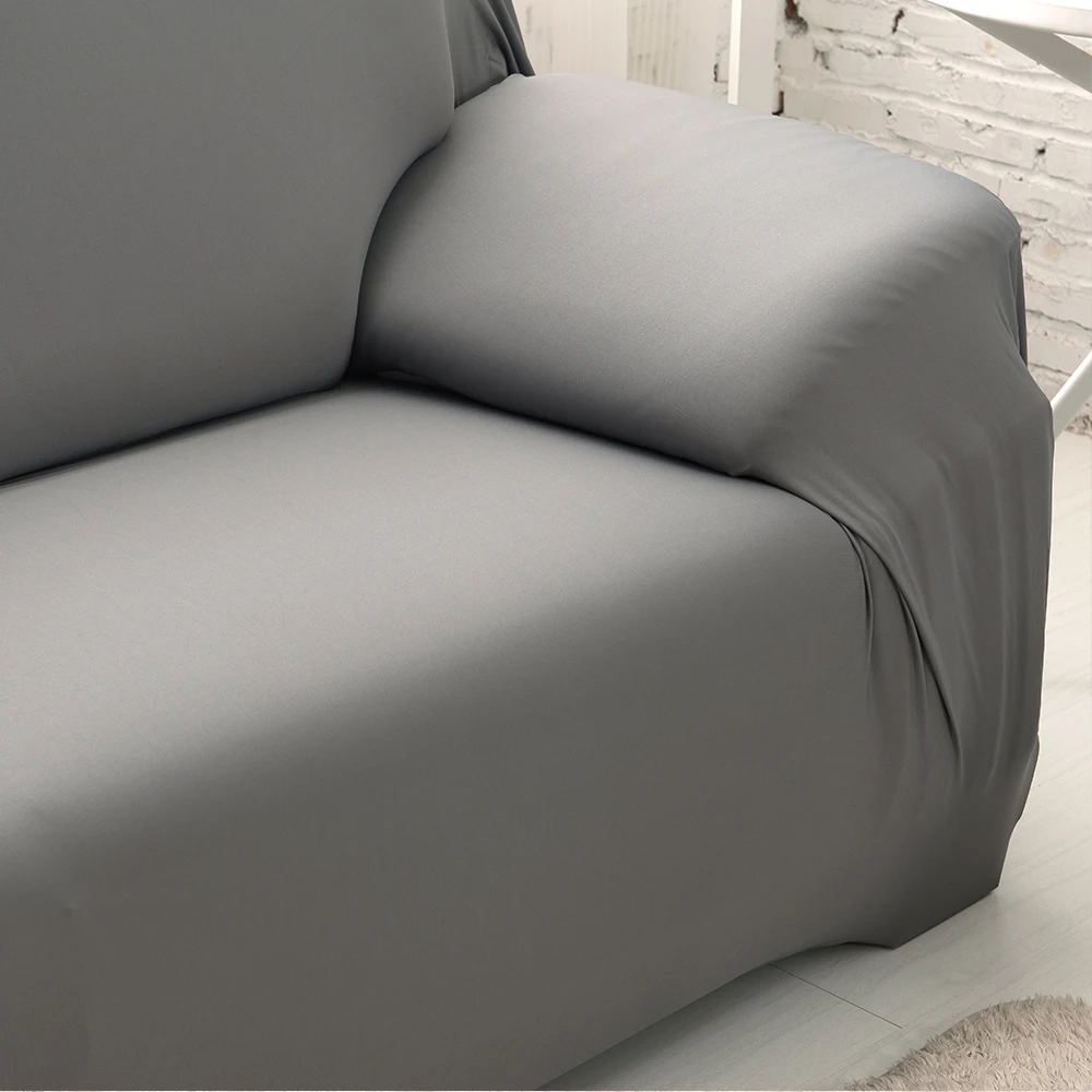 Современный чехол для дивана Модный чехол для мебели растягивающийся чистый полиэфир цвета волокна дивана подушки моющиеся домашние/Офисные/гостиничные чехлы для диванов
