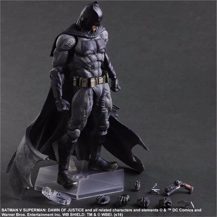 Play Arts Kai фигурки Бэтмен Dawn of Justice ПВХ игрушки 270 мм аниме фильм модель Playarts Kai сильно бронированный Бэтмен