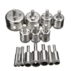 15pcs Diamond Coated Drill Bit Set Tile Marble Glass Ceramic Hole Saw Drilling Bits For Power Tools 6mm-50mm ► Photo 1/6