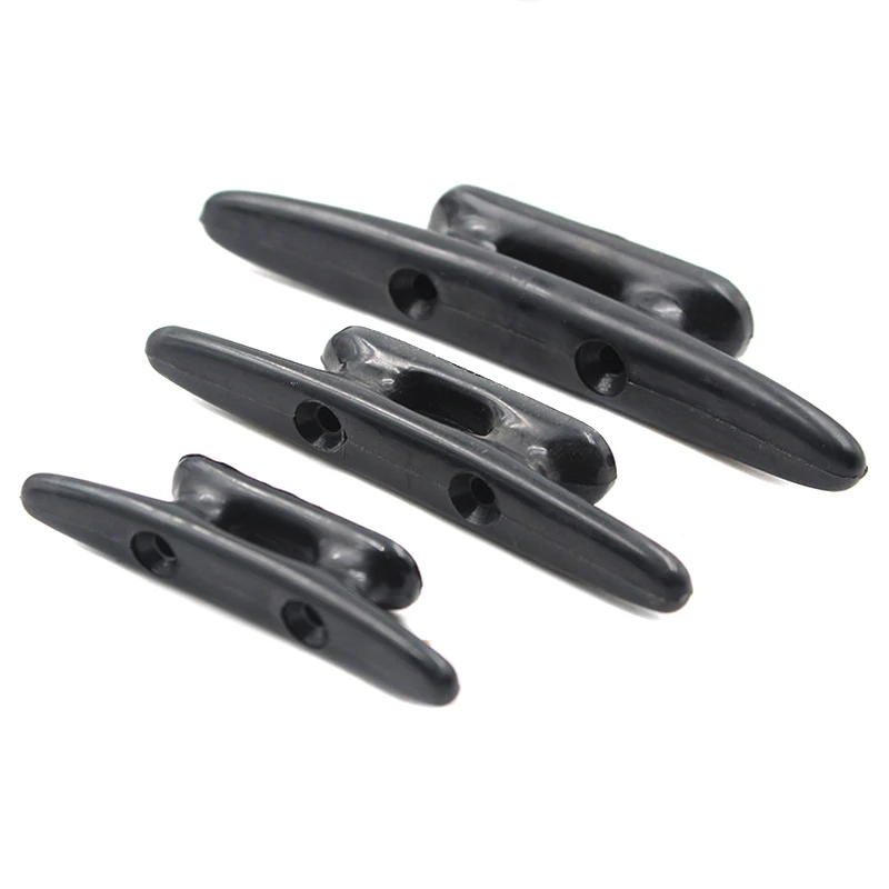 4pcs Nylon Cleats Boat Dock Kayak Black Fasteners Strong No Rust Boat Fasteners JT-Drop Ship