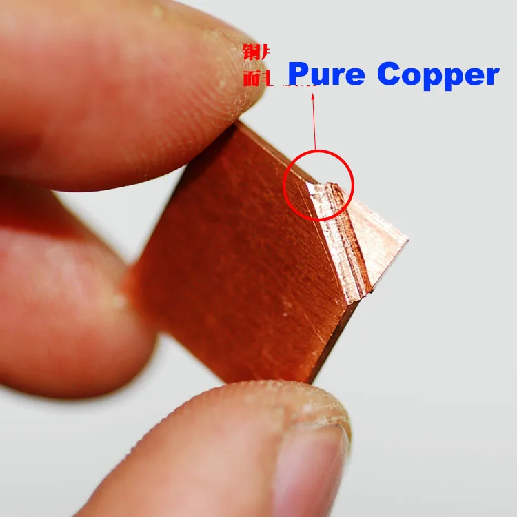 FEORLO 20pcs 15mmx15mmx 1.2/1.5/2/2.5/3 mm Heatsink Copper Shim Thermal Pads for Laptop GPU VAG PAD