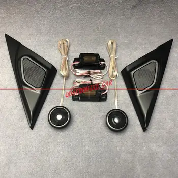 

QDAEROHIVE triangle head tweeter speakers car tweeter audio trumpet speakers tweeter with wire for kia RIO and 2017 K2