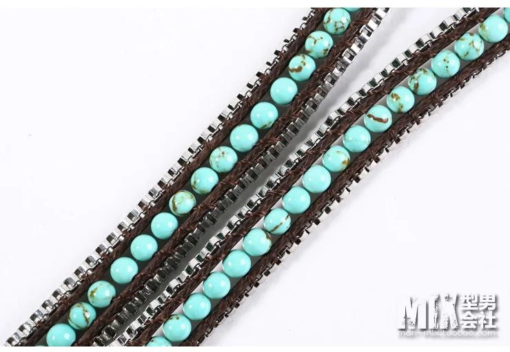 Мужской летний модный браслет Бижутерия Мода повседневные европейский стиль браслет PS116