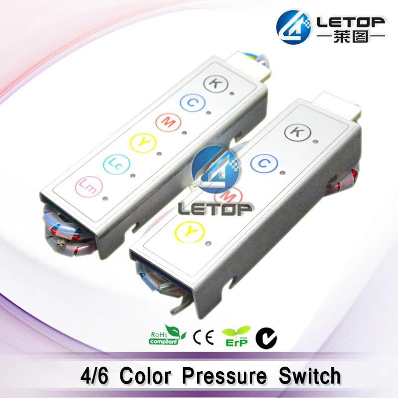 New modal infinity 6 color pressure switch/system for infinity/challenger/phaeton/JHF inkjet printer