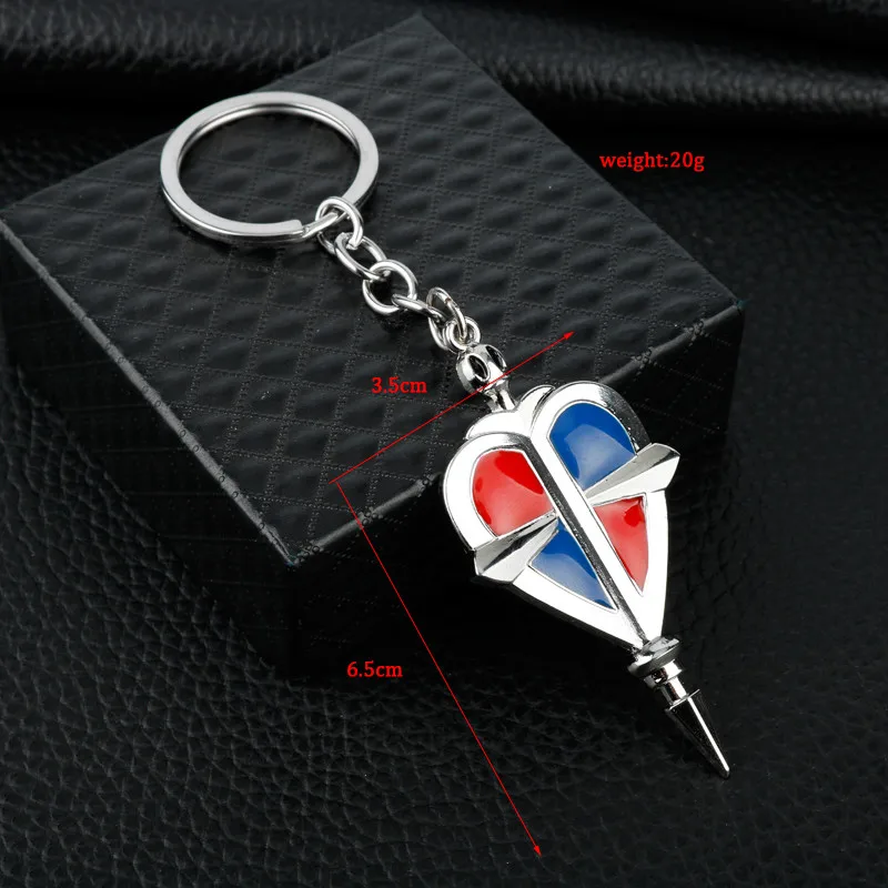 

Anime Keychain Blue Exorcist Badge Key Ring Women Men Backpack Car key chain