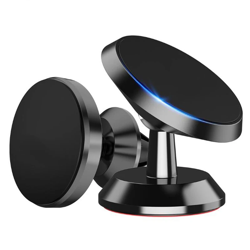 

Magnetic Car Phone Holder 360 Degree Universal Rotation Aluminum Alloy Magnet Car Mount Holder For iPhone Samsung Xiaomi Huawei
