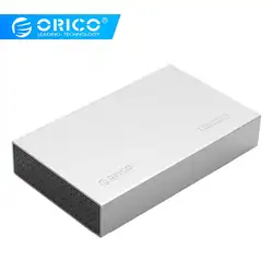 ORICO HDD корпус 3,5 дюйма SATA к USB3.0 адаптер для жесткого диска для samsung жесткий диск Box 1 ТБ 2 ТБ 2,5 Внешний жесткий диск случае