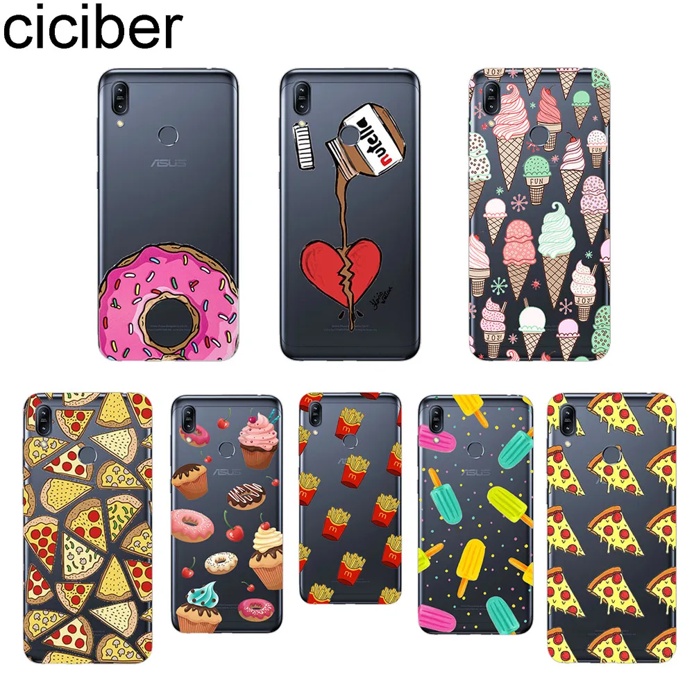 

ciciber Cute Fries Phone Case for ASUS Zenfone Max Pro M1 ZB601KL ZB602KL Cover for ZenFone Max Pro M2 ZB631KL ZB633KL Soft TPU