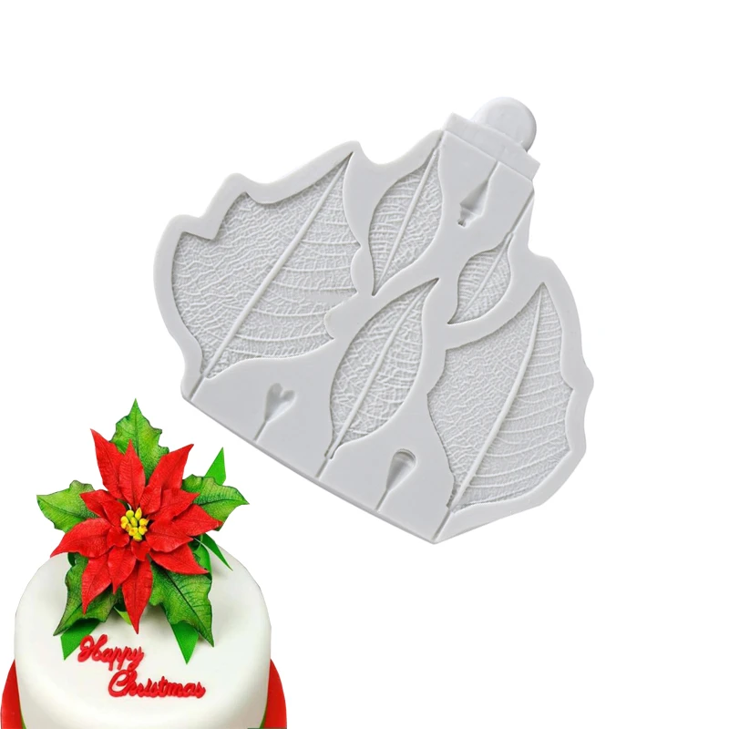 

2019 Creative Hot Oak Leaves Shape Silicone Mold Fondant Mold Cake Decorating Tools Chocolate Mold Baking Mold