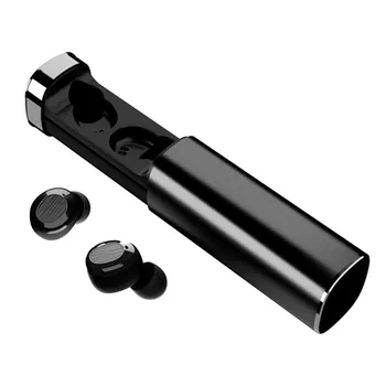

V5.0 Mini Bluetooth Headset 3D Stereo Wireless Earphones Sport Handsfree Headsets Deep Bass Dual Earphones With Microphone