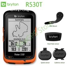Bryton Rider R530T GPS Bicycle Bike Cycling Computer Extension Mount with ANT Speed Cadence Dual Sensor