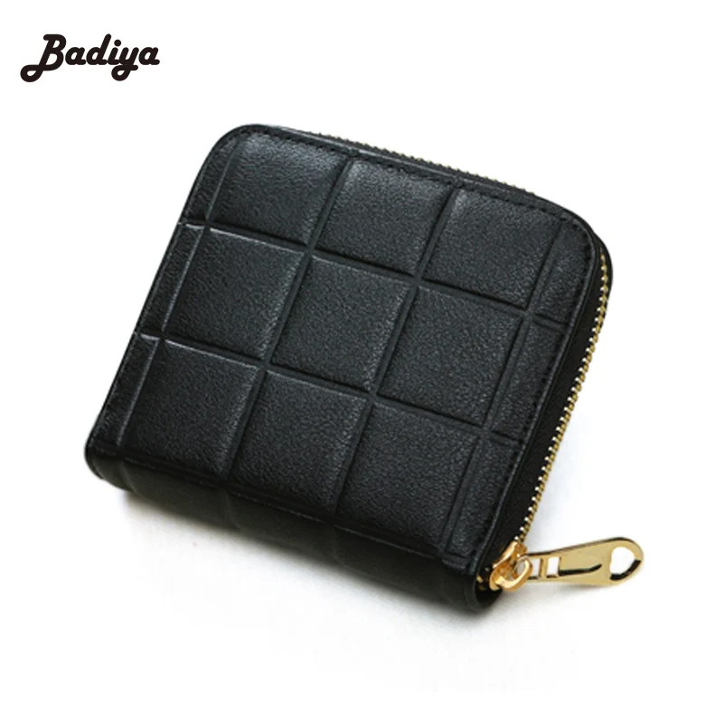 

Small Bifold Money Bags For Students Fashion Zipper Coin Purse Wallet Solid Clutch Wallet For Woman Lovely Coin Purse