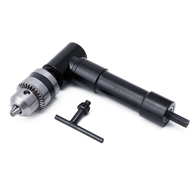 

Very Durable New 3/8" Aluminium Head Right Angle Drill Attachment Bit 3/8 Chuck Key Adaptor