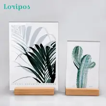 Logs Photo Frame Acrylic Table Sign Holder Frame Desktop Display Table Menu Holder Liquor Price Menu Stand Wood Poster Frames a4 table menu sign display card tag label holder frame price menu display stand billboard rack table picture frame display rack