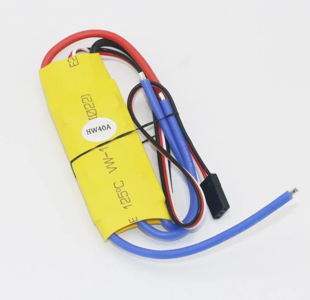 1 шт. XXD 40A ESC бесщеточный контроллер скорости двигателя RC UBEC 4A 50A|brushless motor speed