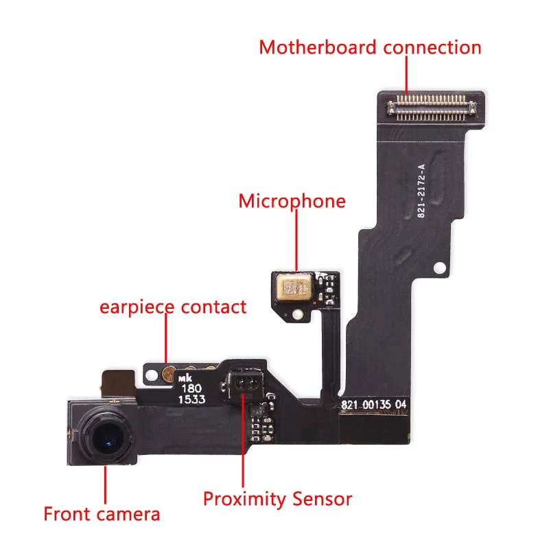 1 шт. высокое качество Запчасти для iPhone 6 6s 6plus 6s Plus фронтальная камера задняя фронтальная камера датчик приближения гибкий