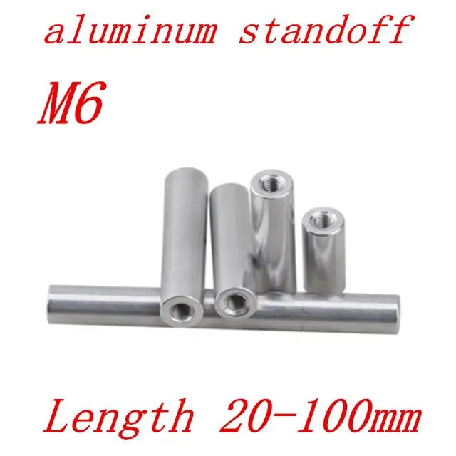 Screwed Spacer Sleeve Int Thread M6 45mm Hexagonal Steal X 1 Fasteners Hardware Accoladetechsolutions Other Fasteners Hardware