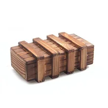 Большой деревянный пазл секретный деревянный ящик магический мозг тизер Развивающие игрушки для детей