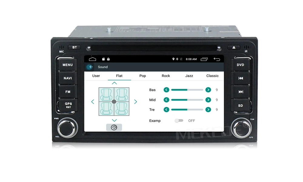 Best 2G RAM Android 7.1 2 DIN Car DVD multimedia player for Toyota Terios Old Corolla Camry Prado RAV4 Universal radio wifi 4G lte 7
