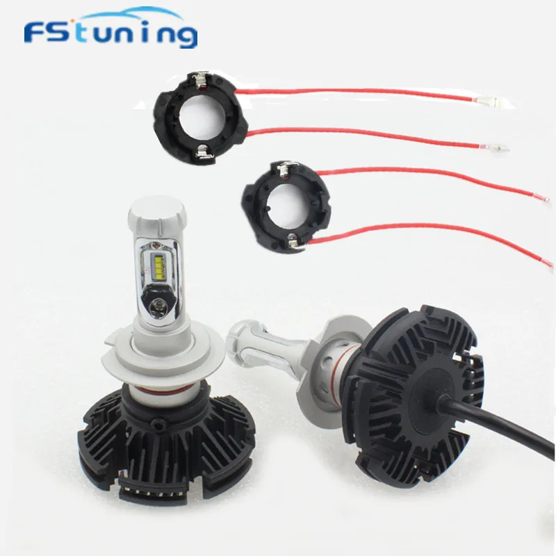 СВЕТОДИОДНЫЙ Автомобильный Фонарь FStuning H7 canbus для Golf mk5 + разъем адаптера|h7 led bulb