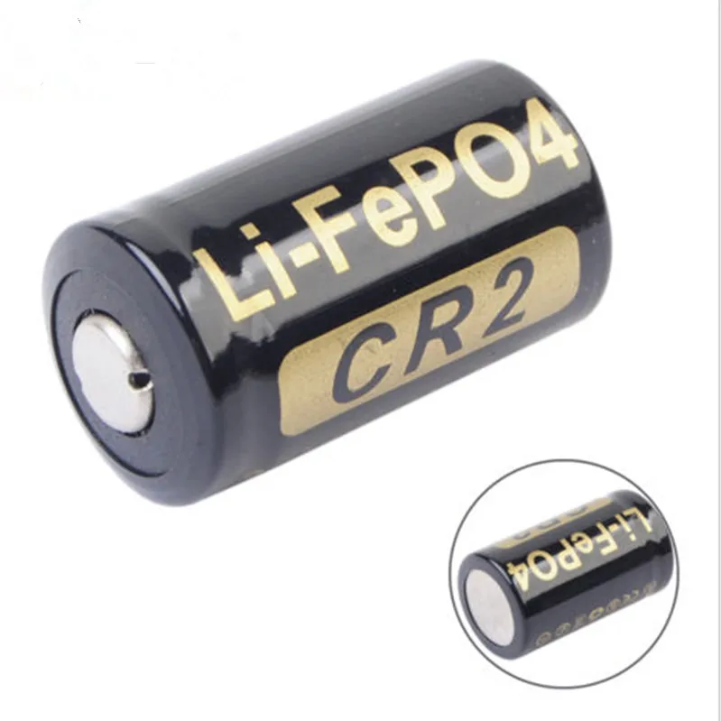 1pcs Soshine 3V 400mAh High Capacity CR2 LiFePO4 Rechargeable Battery