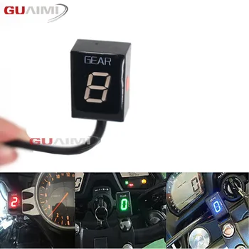 

For Kawasaki Z1000SX Z1000 SX Ninja ZX6R ZRX1200 Z1000 Z750 Motorcycle LCD 6 Speed 1-6 Level Gear Indicator Digital Gear Meter
