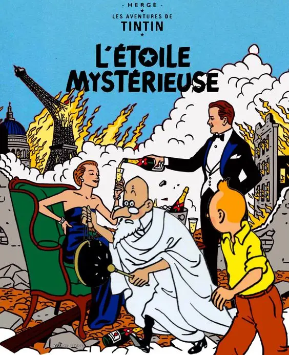 タンタンの冒険で中国ポスターレトロポスターキャンバス絵画diy壁紙ポスターホームギフトの装飾 Paper Poster Home Decorhome Wall Decor Aliexpress