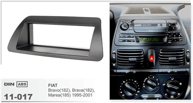 11-017 Автомобилей Радио Фриз для FIAT Bravo DVD (182) Brava Marea (185) Стерео Тире Переходная