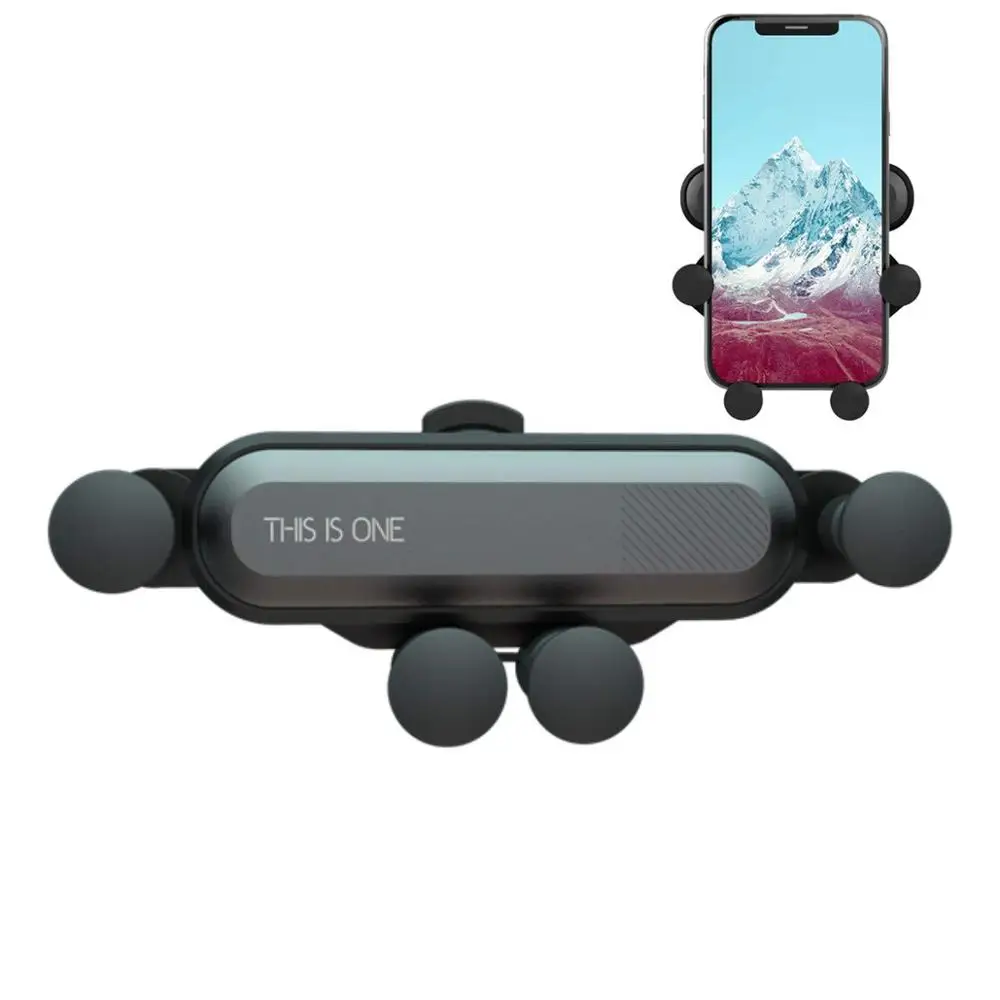 

Henzarne Car Phone Holder, Gravity Universal Air Vent Phone Mount Stable Car Cradle Mount Adjustable for iPhone , Galaxy