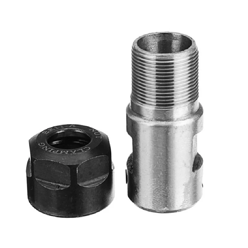 

Collet Chuck Motor Shaft Extension Rod Spindle Collet Lathe Tools Holder Inner 5MM 6MM 8MM For CNC Milling Boring Grinding