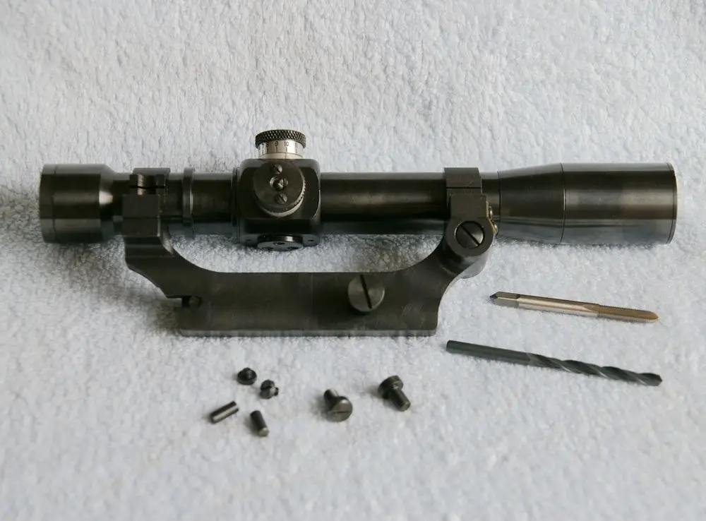 Soviet Russian Mosin Nagant PE PEM Scope&Side Mount Repro All Steel RSM