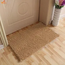 40*60 см коврик для ванной нескользящий из микрофибры ворсистый синель коврики для ванной комнаты коврик для душа