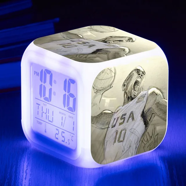 Dear Basketball Alarm Clock Thermometer reloj despertador LED Digital