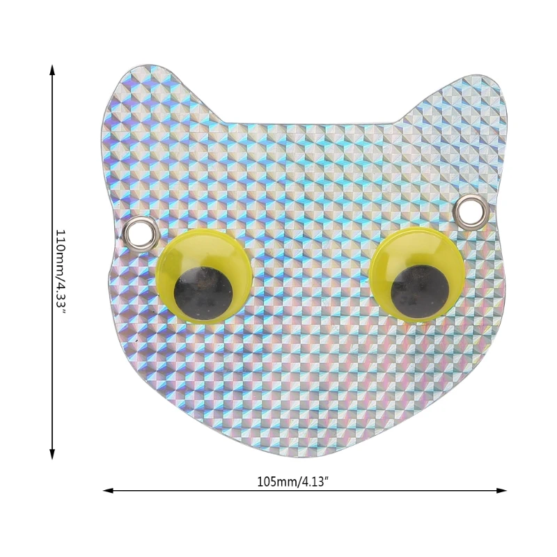 Bird Repellent Reflective Discs Hanging Device To Keep Bird Away Flash