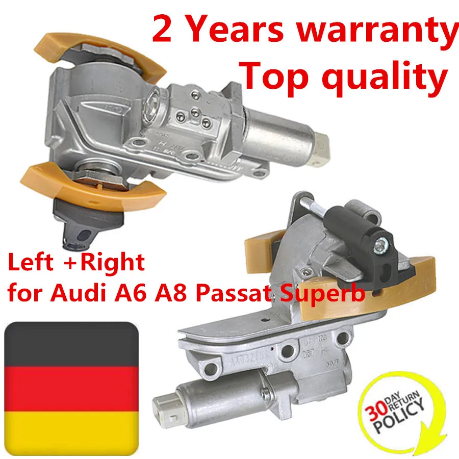 078109087C 078109088H 078109088C 078109A088F Timing Chain Tensioner Left +Right for Audi A6 A8 Passat Superb