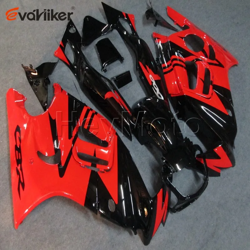 

Фотодеталь для CBR 600F3 1997 1998 Красный Черный CBR600 F3 97 98 ABS пластиковая обтекатель для мотоцикла литьевая форма