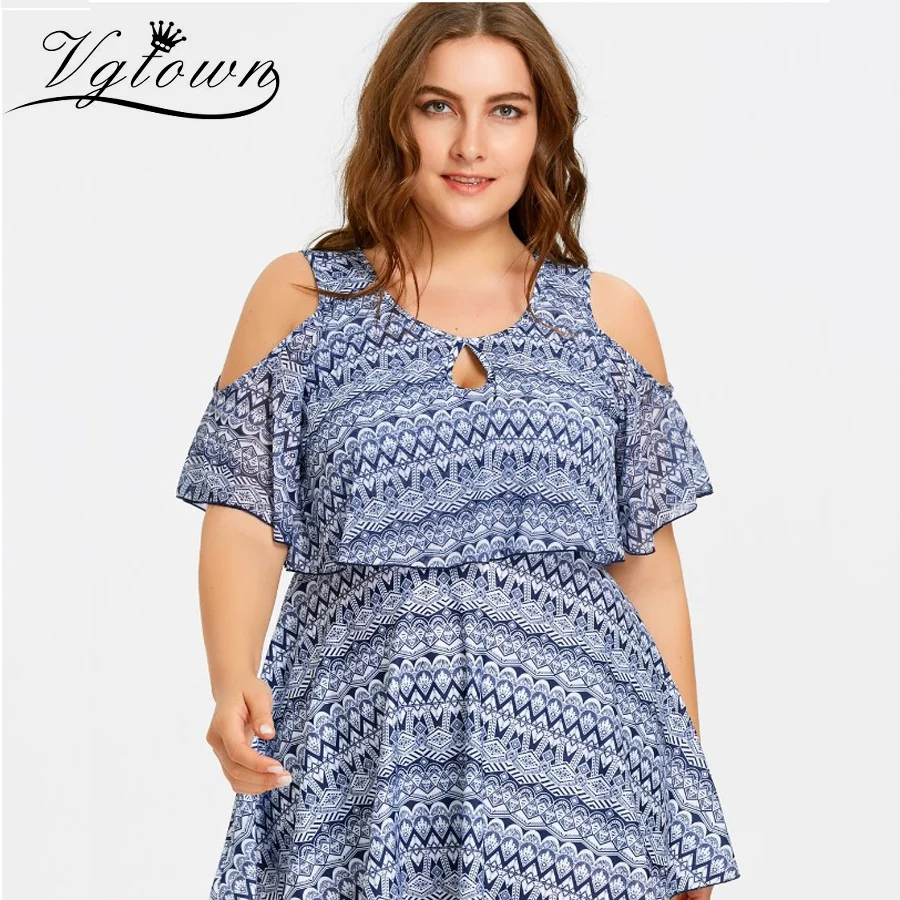 off shoulder swim dress