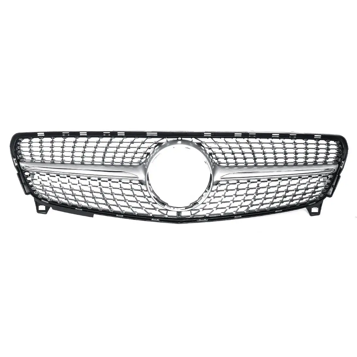 W176 Facelift Grill Grille Diamond Car Front Grille Grill For Mercedes For Benz A Class W176 A250 A200 A45 For AMG 17
