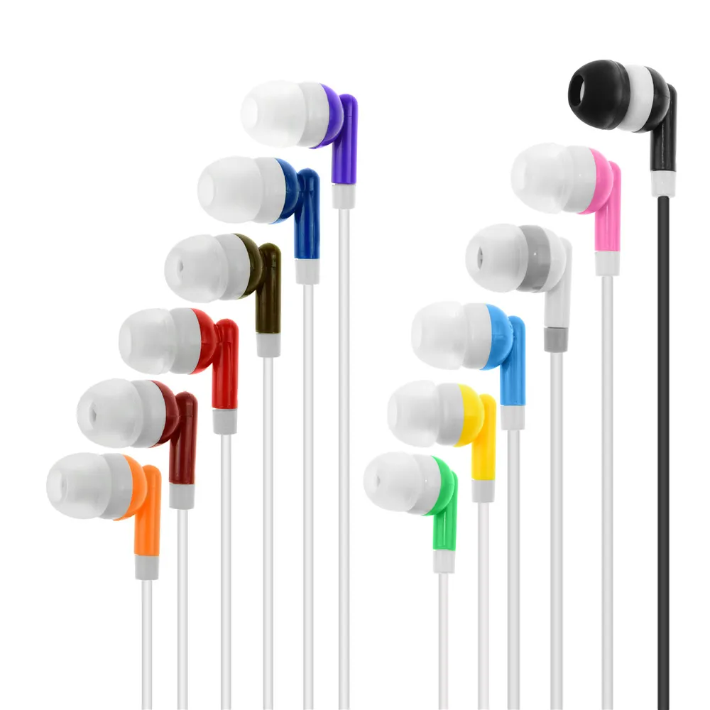 Wholesale Bulk Earbuds Earphones Headphones For School Classroom